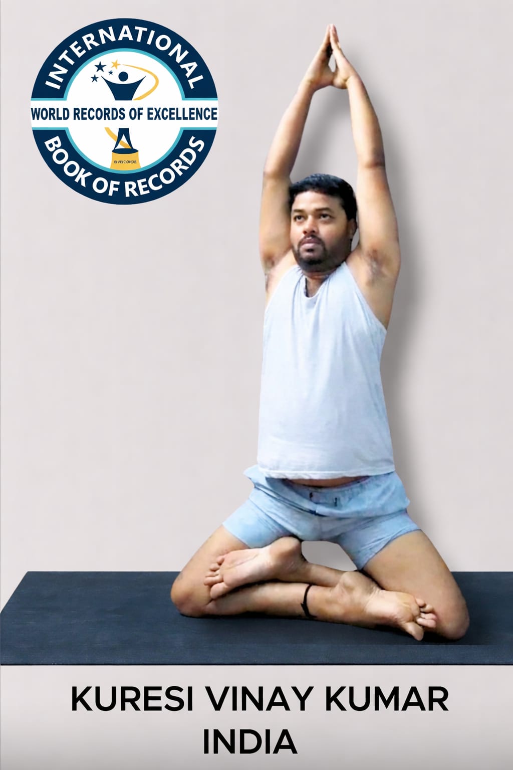 Longest Time to Hold Padma Parvatasana Pose